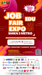 poster job and edu fair expo 2023